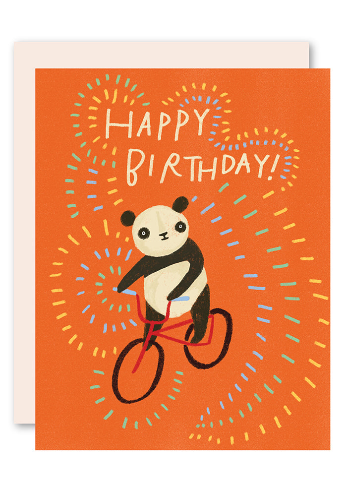 panda happy birthday cycle