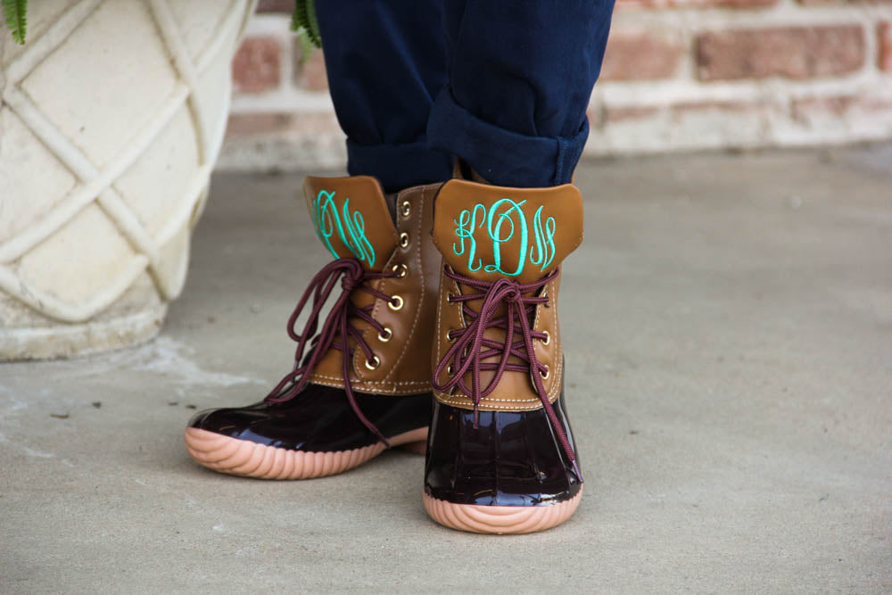 custom duck boots