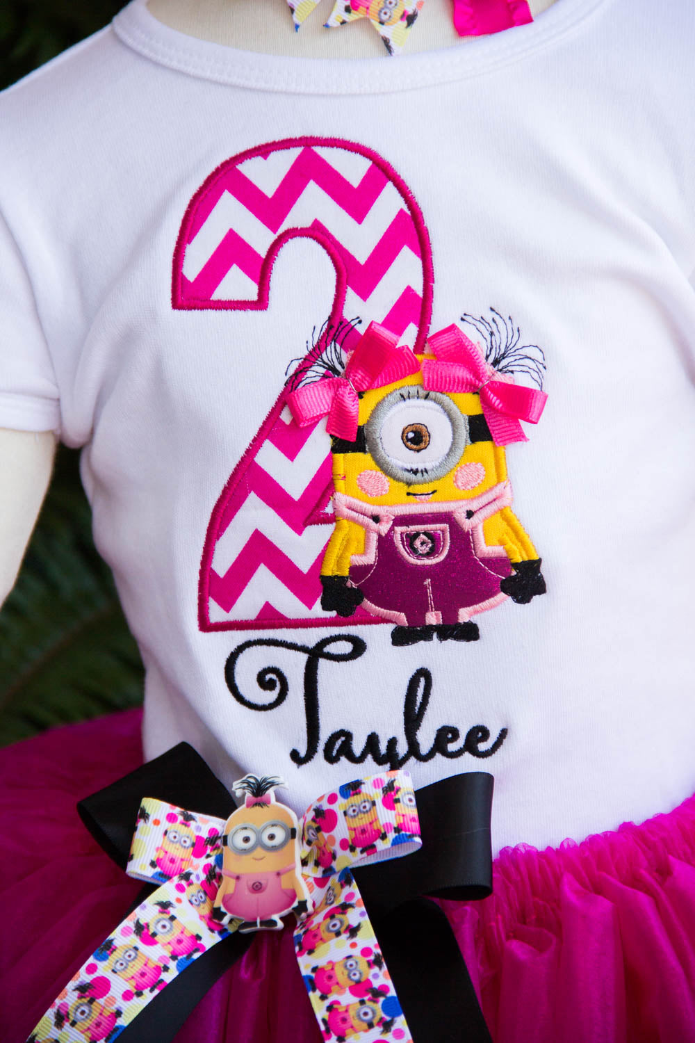 minion birthday outfit girl