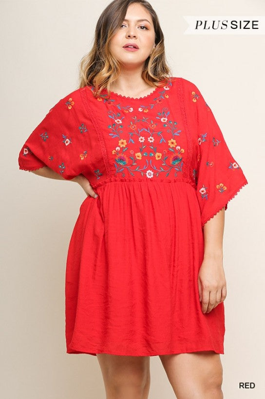 babydoll plus size dresses