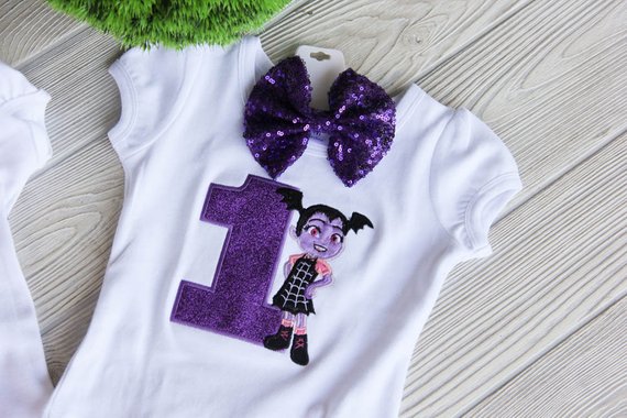 vampirina birthday girl shirt