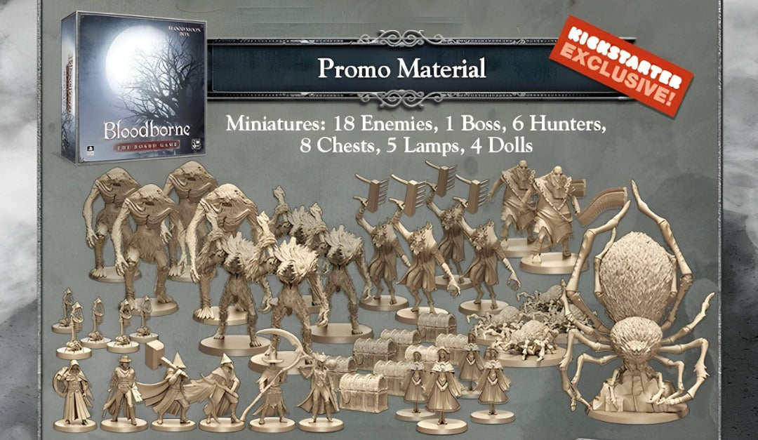 Bloodborne: Blood Moon Box (Kickstarter Précommande spécial) Extension du jeu du conseil d'administration de Kickstarter CMON KS001606A