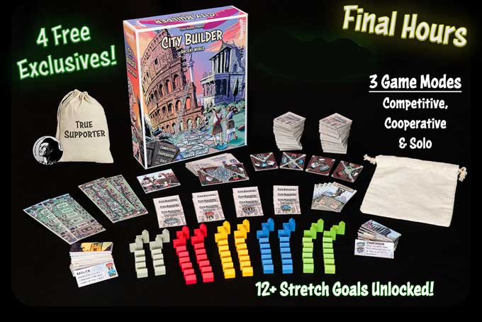 City Builder Kickstarter Board Game TheGameSteward  Il Game Steward