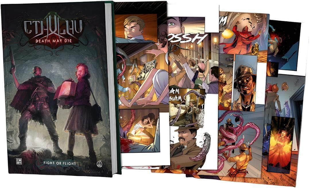 Cthulhu Death May Die: Graphic Novel (Retail Précommande édition) Supplément de jeu de vente au détail CMON KS001636A