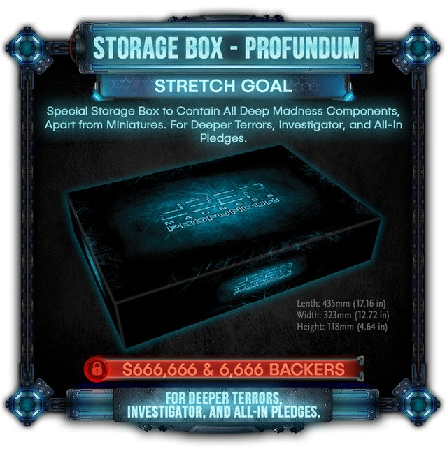 Βαθιά Madnesss Profundum Box Kickstarter thegamesteward ο game steward