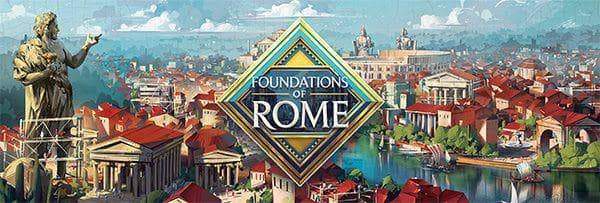 Fundaciones de Roma Kickstarter Play Mat Game Mat Playmat the Game Steward Thegamesteward