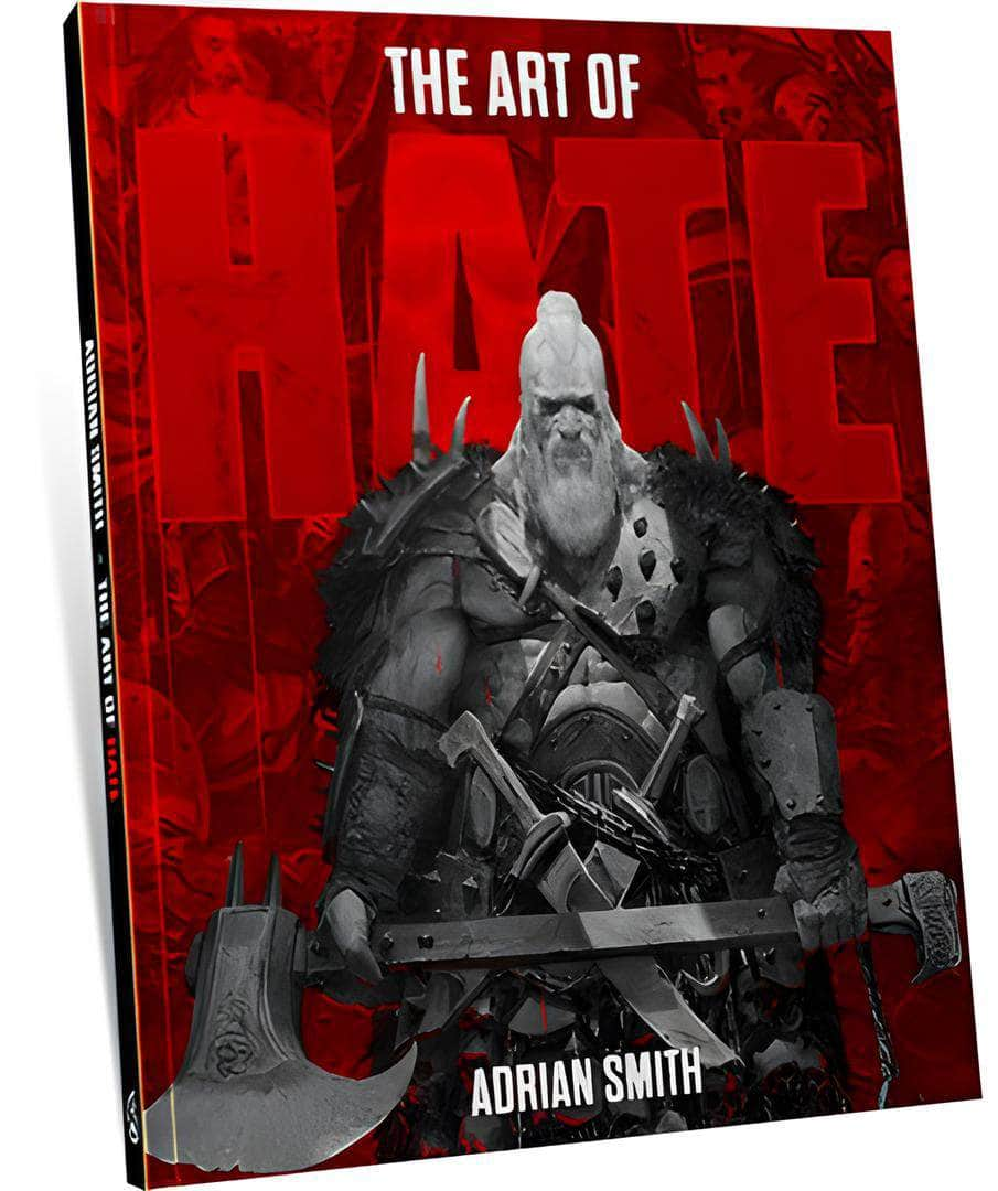 Hate: Art Book (Kickstarter Pre-Order Special) อุปกรณ์เสริมเกมบอร์ด Kickstarter CMON KS001652A