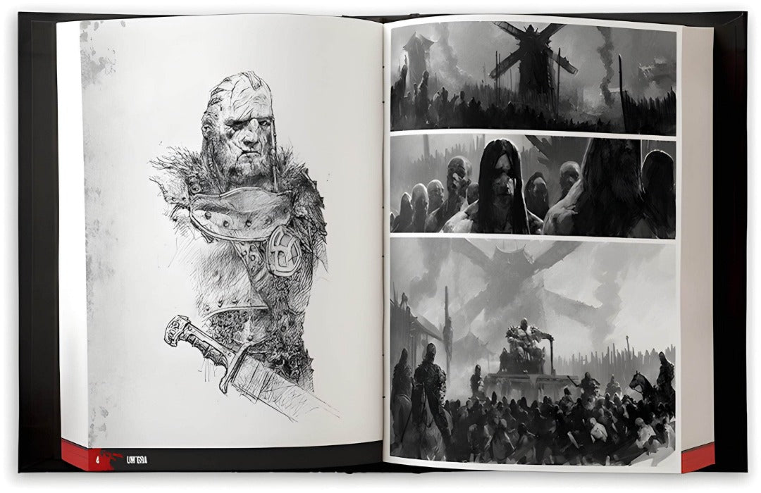 Hate: Art Book (Kickstarter Pre-Order Special) อุปกรณ์เสริมเกมบอร์ด Kickstarter CMON KS001652A