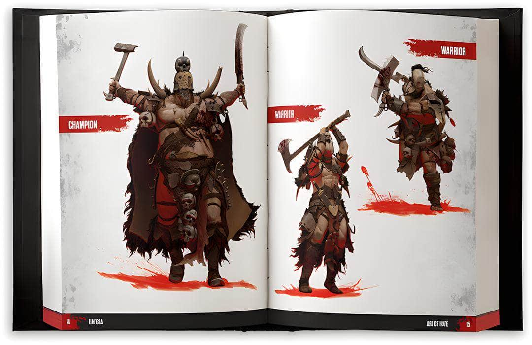 Hate: Art Book (Kickstarter Pre-Order Special) อุปกรณ์เสริมเกมบอร์ด Kickstarter CMON KS001652A