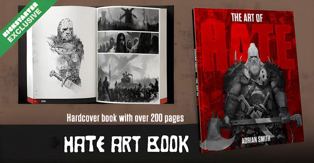 Haat: Art Book (Kickstarter Pre-Order Special) Kickstarter Board Game Accessoire CMON KS001652A