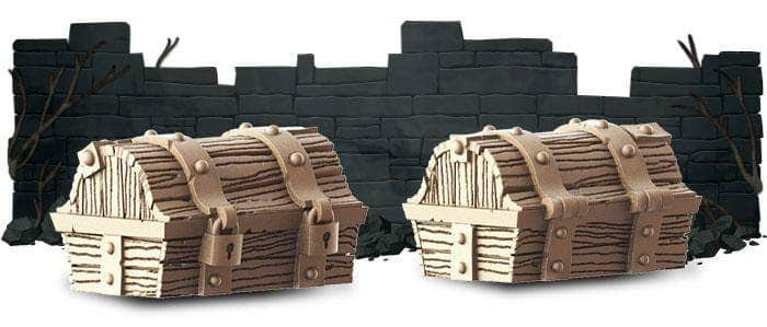 Massive Darkness 2: 3D Pack of Chests & Pillars (Kickstarter Pre-Order Special) Accesorio de juego de mesa Kickstarter CMON KS001678A