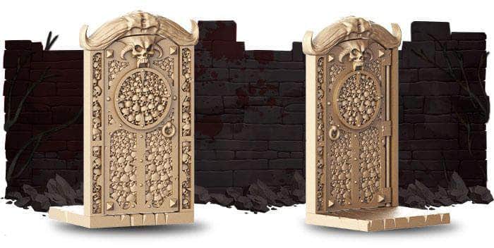 Massive Darkness 2: 3D Pack of Doors & Bridges (Kickstarter förbeställning Special) Kickstarter Board Game Accessory CMON KS001679A