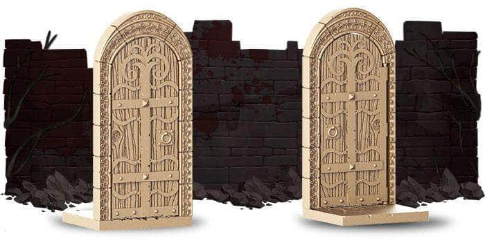 Massive Darkness 2: 3D Pack of Doors & Bridges (Kickstarter Pre-Order Special) Accesorio de juego de mesa Kickstarter CMON KS001679A