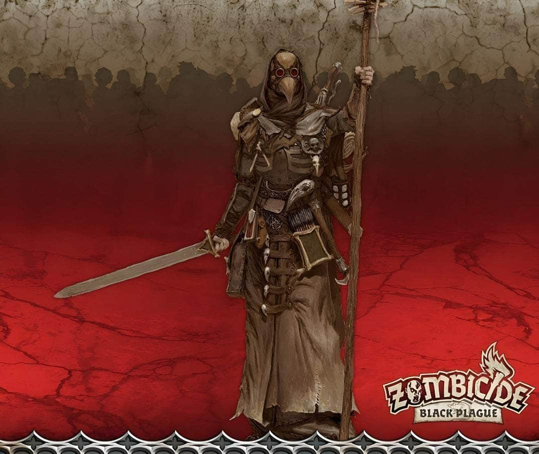 Zombicide: Black Plague Abominarat & Dr Stormcrow (الطلب المسبق الخاص بـ Kickstarter) توسيع لعبة Kickstarter Board CMON KS001724A