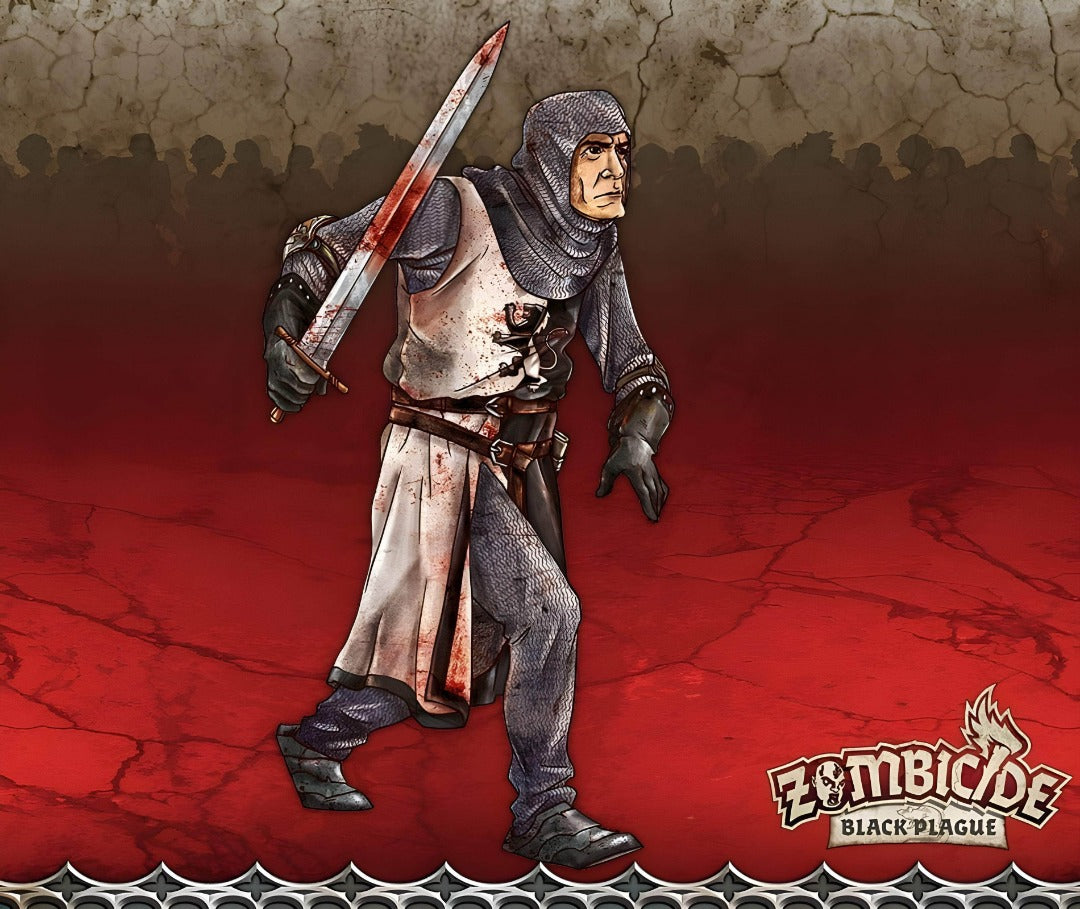 Zombicide: Black Plague Chauncey & Beauregard (Kickstarter Pre-order พิเศษ) การขยายเกมบอร์ด Kickstarter CMON KS001725A