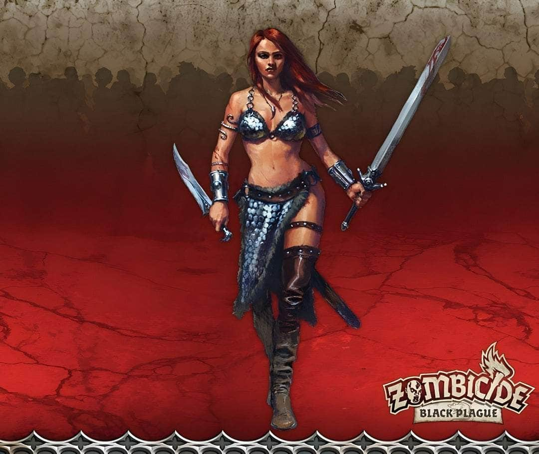 Zombicide: Black Plague Grom & Thalia (Kickstarter Pre-order พิเศษ) การขยายเกมกระดาน Kickstarter CMON KS001728A