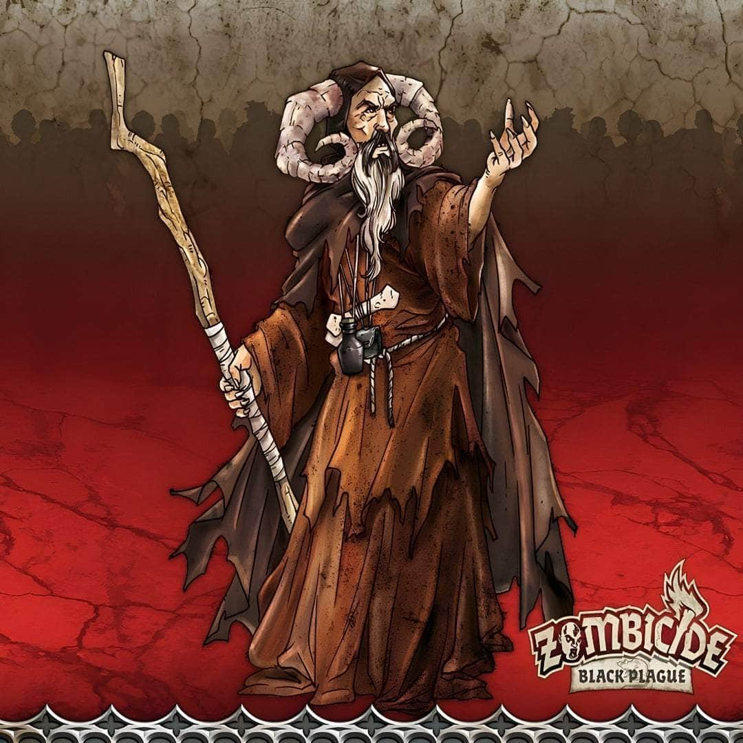 Zombicide: Black Plague Montalban & Bob (Kickstarter Précommande spécial) Extension du jeu de société Kickstarter CMON KS001729A