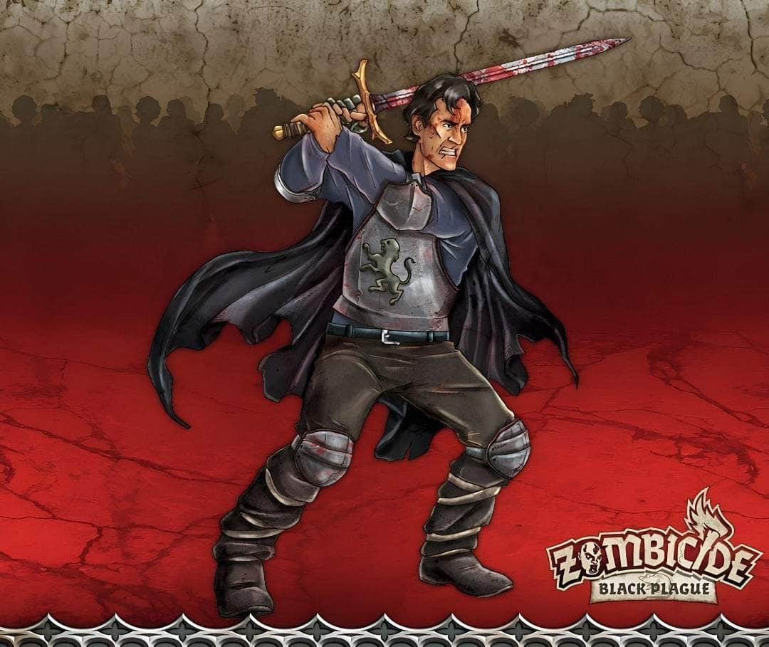Zombicide: Black Plague Troy & Evil Troy (Kickstarter Pre-order พิเศษ) การขยายเกมกระดาน Kickstarter CMON KS001730A