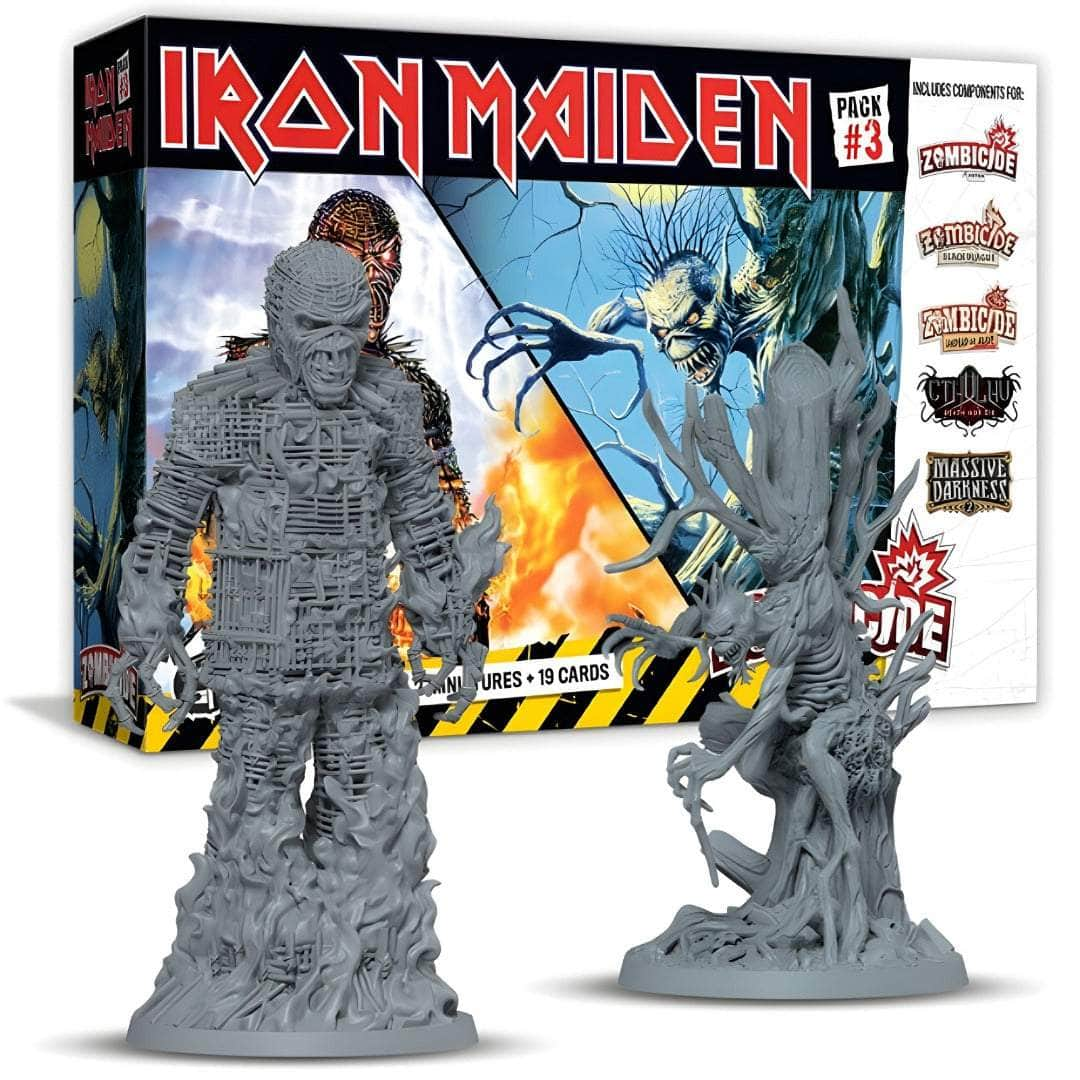 Zombicide: Iron Maiden Pack #3 (إصدار الطلب المسبق للبيع بالتجزئة) توسيع لعبة لوحة البيع بالتجزئة CMON KS001744A