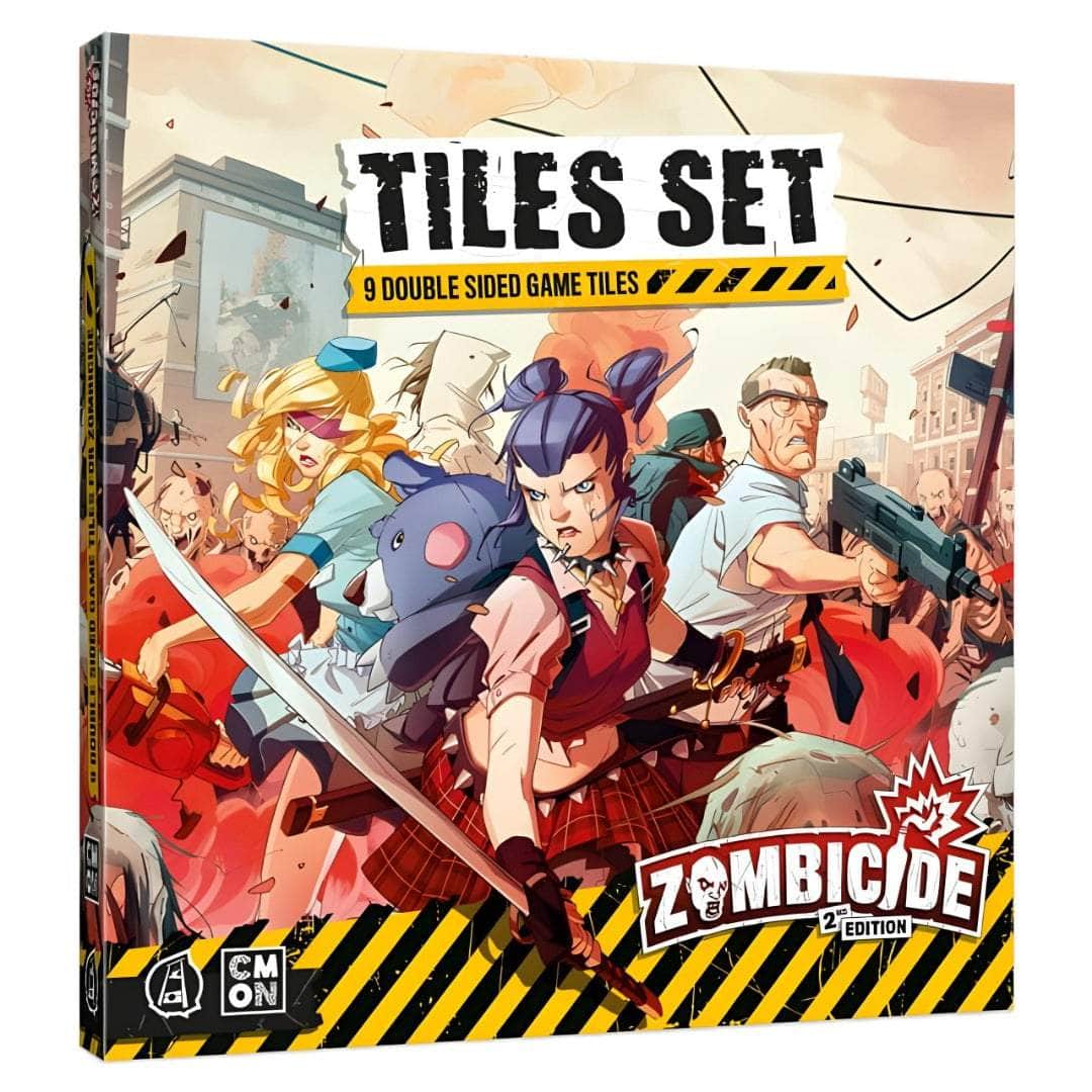 Zombicide: Second Edition Tile Set (Kickstarter Pre-Order Special) Kickstarter Board Game Accessoire CMON KS001753A