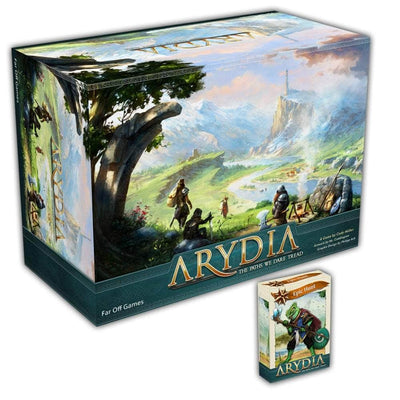 Arydia Polut, joiden uskaltaan kulutuspintapeli plus eeppinen metsästys  Kickstarter Board Game - The Game Steward