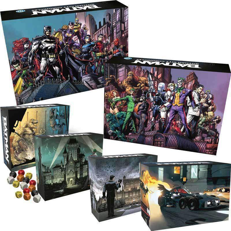 Batman Gotham City Chronicles Kickstarter Board Game - The Game Steward