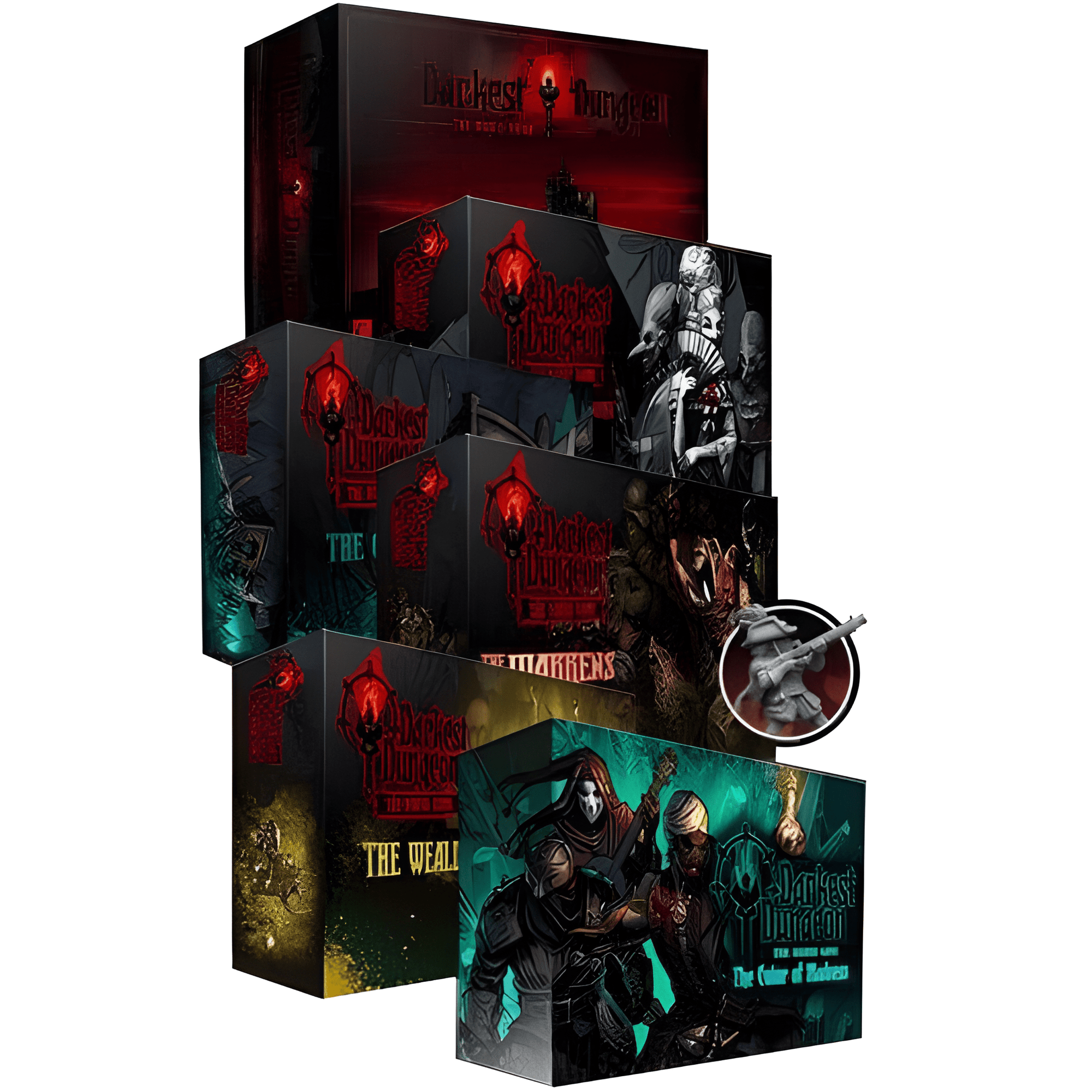 Darkest Dungeon Dungeon Pledge Bundle Kickstarter Board Game The Game Steward 9908