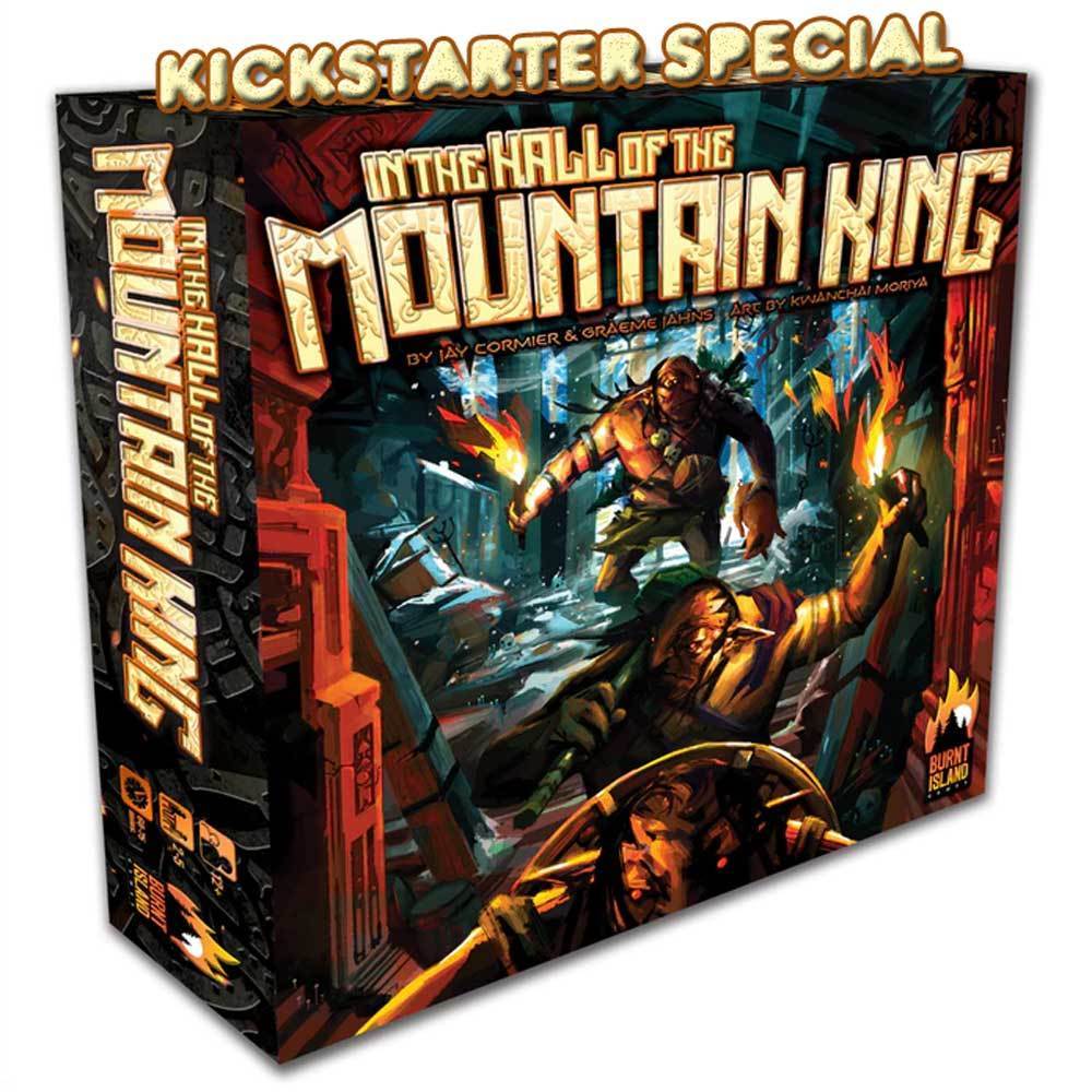 Missie Larry Belmont Broederschap In de hal van de berg King: Deluxe Edition Kickstarter Board Game - The  Game Steward