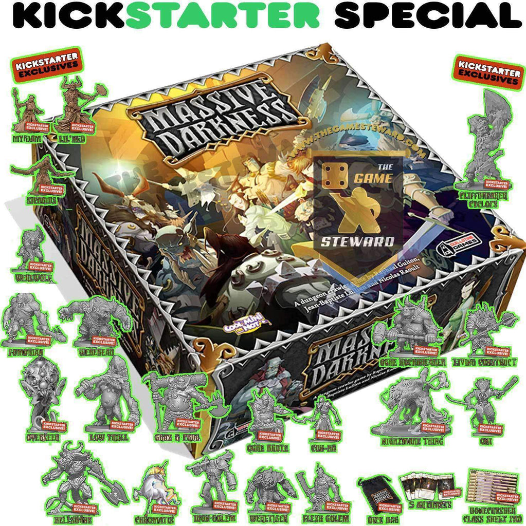 Massive Darkness Kickstarter Board Game The Game Steward