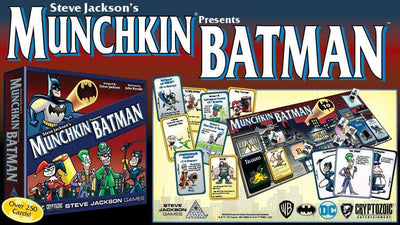 Munchkin Batman Core Game Kickstarter Board Game - The Game Steward