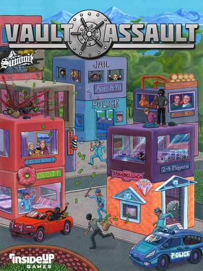 Vault Assault (Kickstarter Special) Kickstarter Board Game Inside Up Games Ks000910a