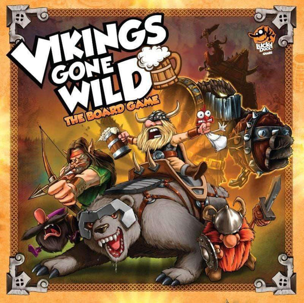 Vikings Gone Wild: Core Game Retail Edition Board Game - The Game Steward
