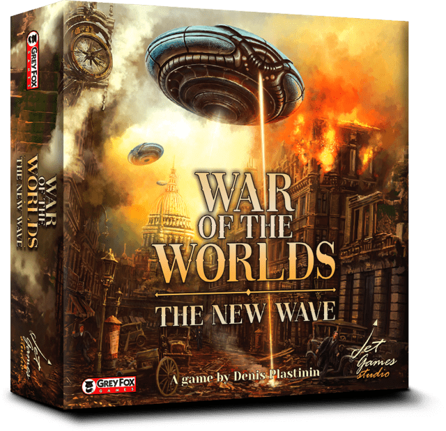 War Of The Worlds The New Wave Board Game The Game Steward 0155