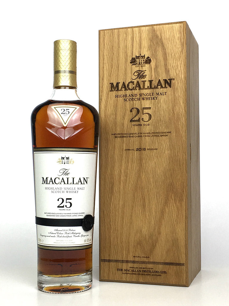 25 year macallan whiskey