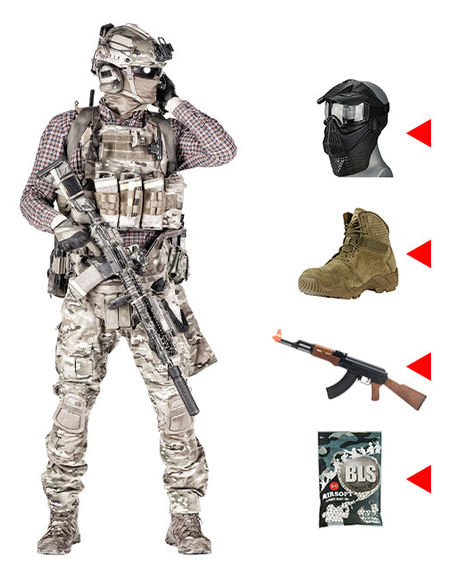 New to airsoft and looking for inspiration on what to put on our