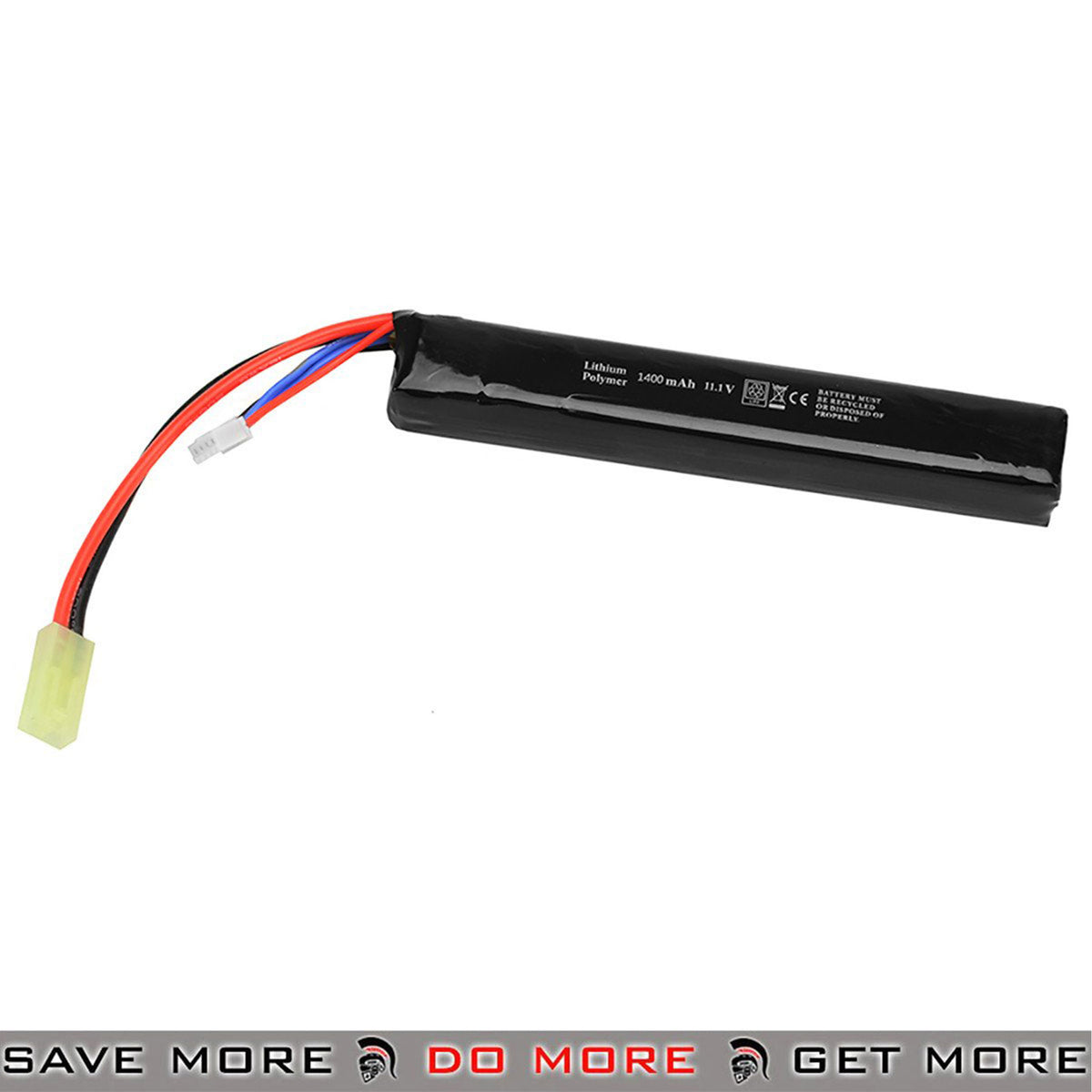 iPower 11.1V 1400mah 20C LiPo Battery AK Stick - Airsoft Extreme