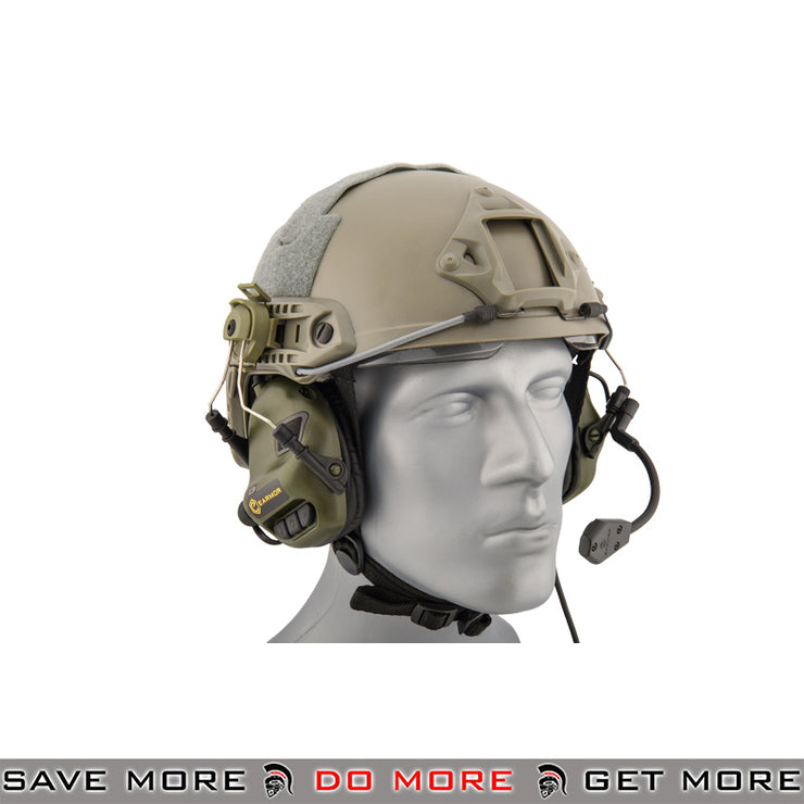 Opsmen Earmor Helmet Mounted Electronic Tactical Sound Amplifying Hear