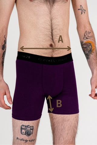 Classic Boxer Brief 5'' - Garment Measurements