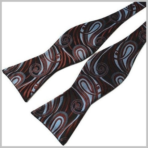 XMXY Pastel Paisley Pattern Mens Necktie Ties , Romantic Formal