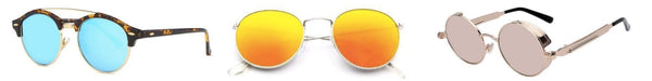 Men's Bright Mirror Sunglasses - Classy Men Collection