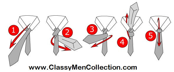 ネクタイの結び方 | ネクタイの結び方ClassyMenCollection.com