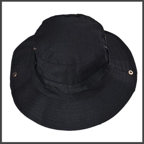 Mens Hat Adult Male Men's Large Bucket Hat Men Sun Hat Wide Brim Beach Hat  Adjustable Bucket Hat Summer Hats Clothes(Black,One Size)