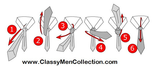 How To Tie A Tie - 4 Most Common Ways | Men's Fashion Guide | Classy ...