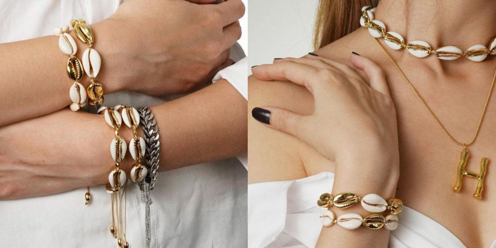 Popular shell bracelets
