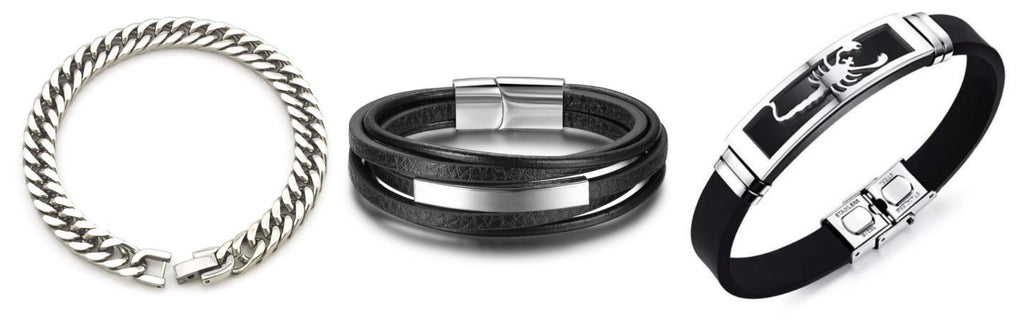 Popular stainless steel bracelets