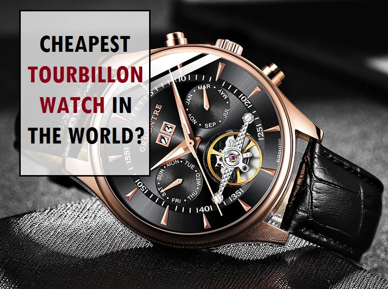 The cheapest tourbillon watch in the world