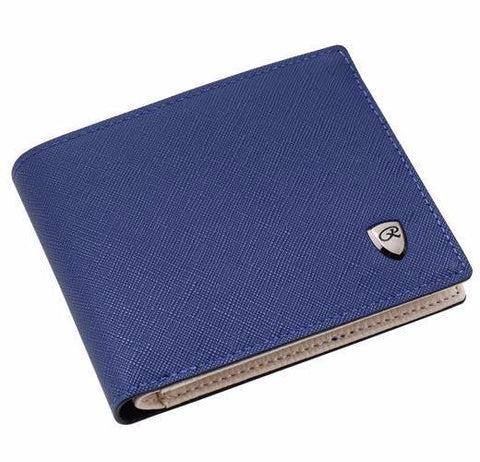 Blue fashion wallet by CMC