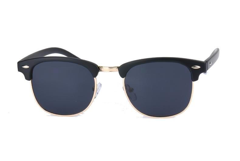 Men's Classic Sunglasses Black/Gold | Classy Men Collection