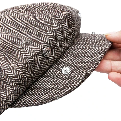 Cool Brown Vintage Newsboy Cap For Men Classy Men Co