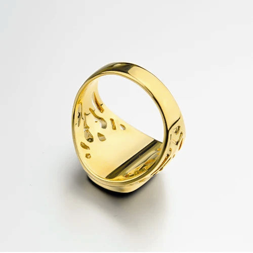 ROYAL ORDER GOLD RING（9ＫYG） size US 5.5 locmaismoveis.com.br